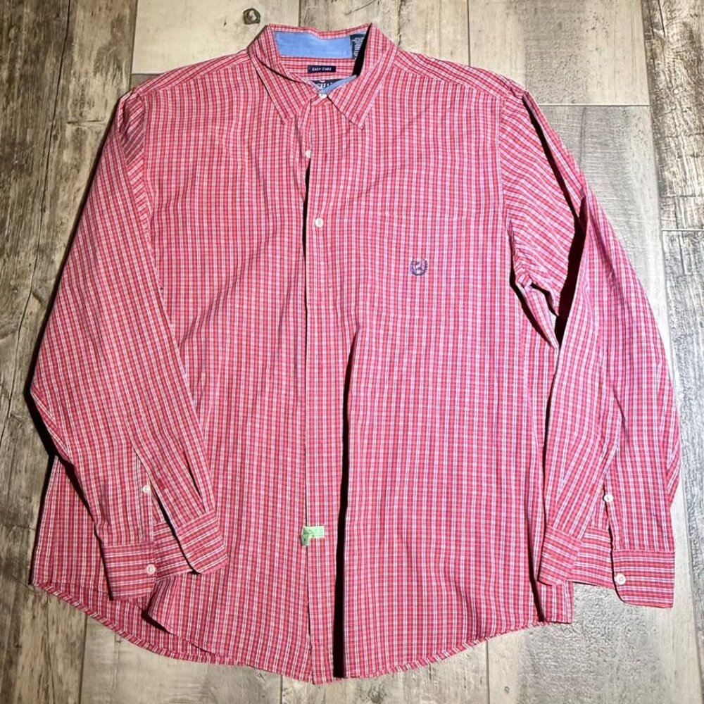 Men's Chaps XL Button Down Long Sleeve Shirt